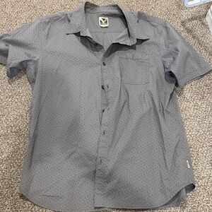 Stylish Men's Short Sleeve Button Down Shirt